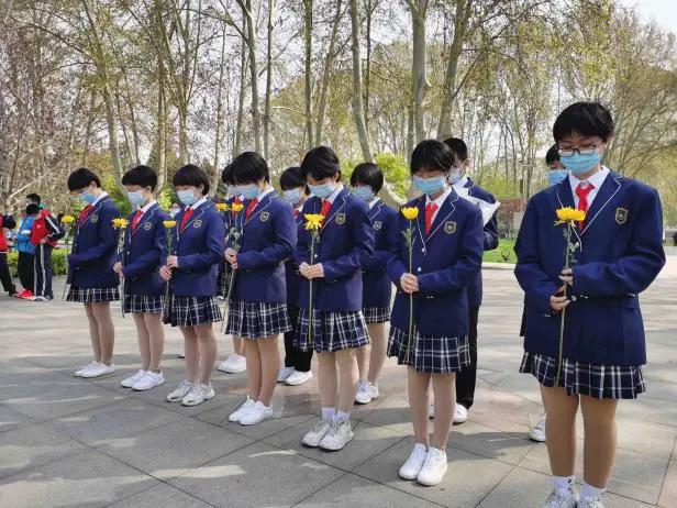 长安区教育系统开展“学党史 祭英烈 践使命——传承红色基因”主题活动_ag九游会登录j9入口(图2)